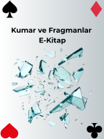 Kumarın kişide bıraktıklarını temzil eden kırık camlar görseli.